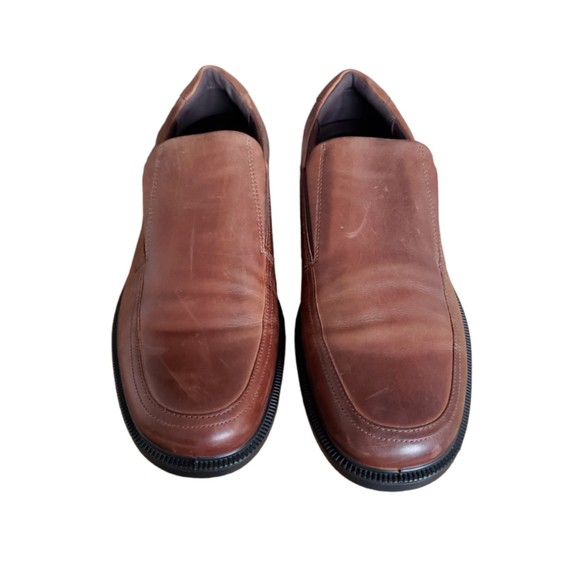 Ecco Helsinki 2.0 Apron Toe Men\'s Size 13.5  EU 47 Brown Leather Slip On Loafers main image 7